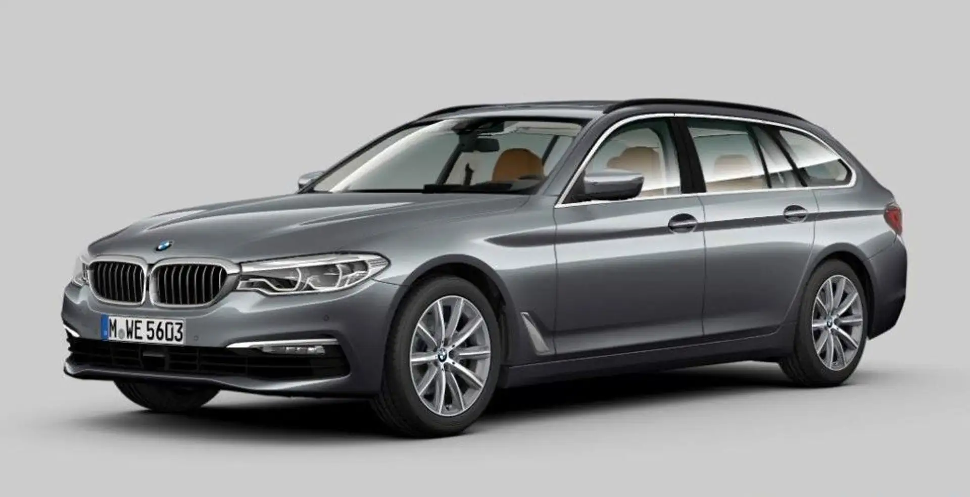 BMW 520 d Komfortsitze/Panor./Stdhzg/HuD/H&K/ACC Blau - 1