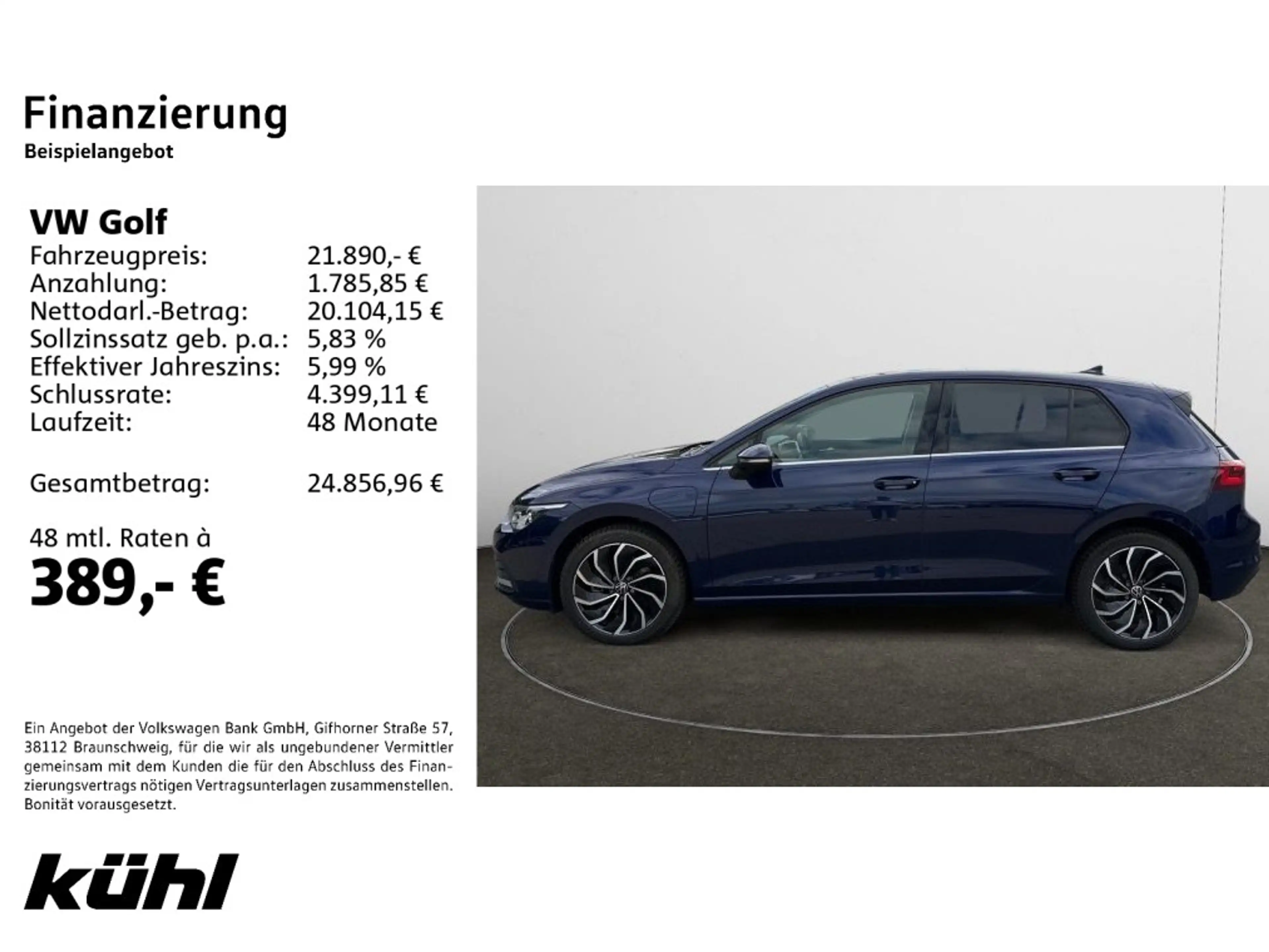 Volkswagen Golf VIII 1.4 TSI eHybrid Style Navi,AHK,Pano,Ma — photo 2