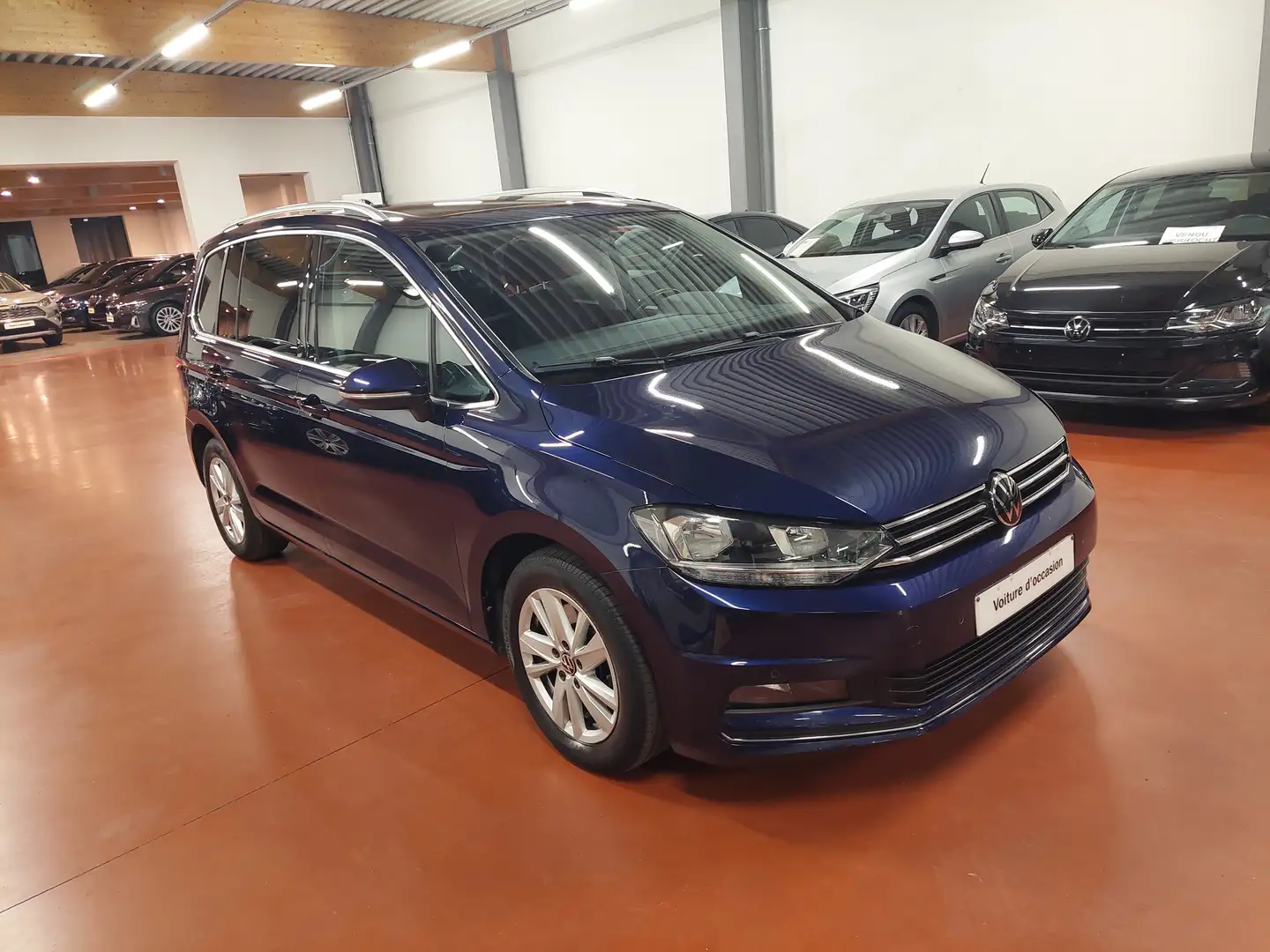 Volkswagen Touran 1.5 TSi +EUR 6d+ Highline + 7 PL + PANO + Garantie Blu/Azzurro - 1