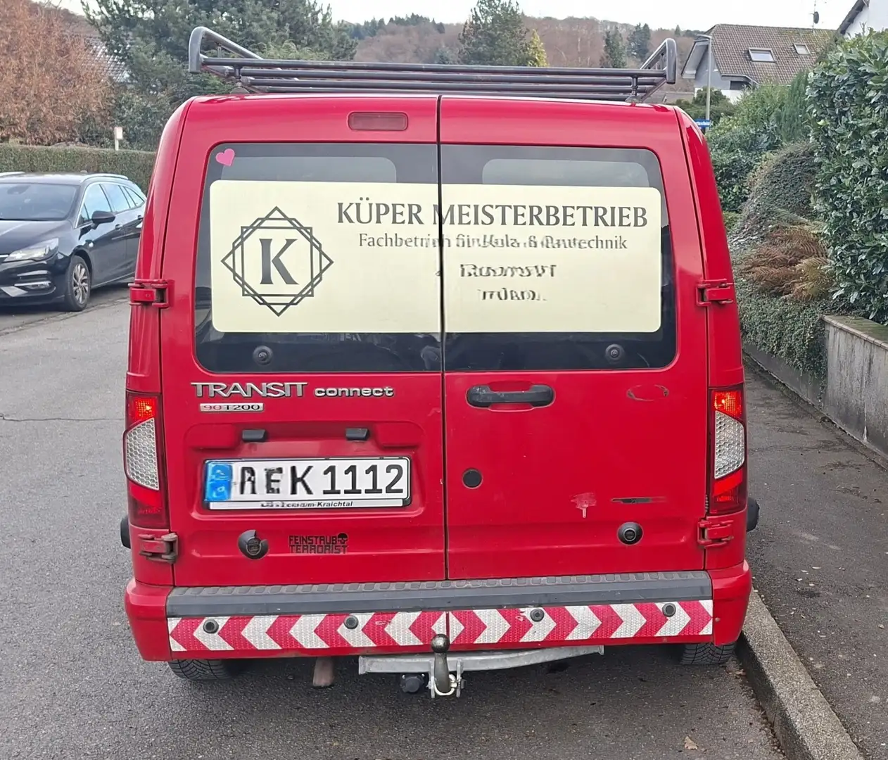 Ford Transit Connect Kasten Trend (2009->) Rot - 2