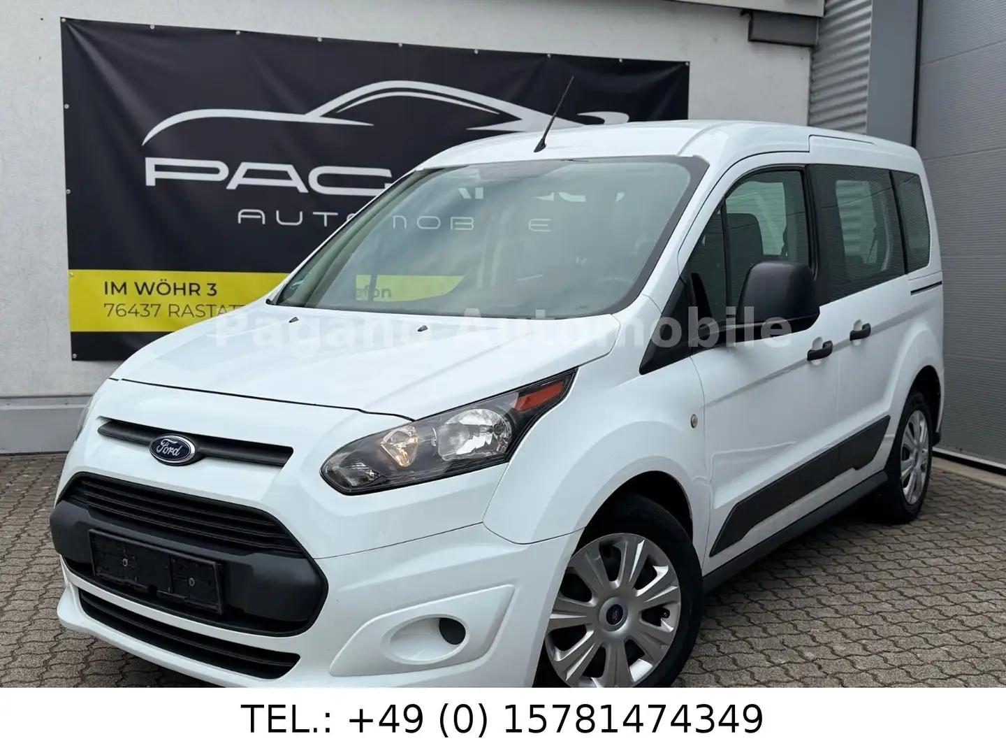 Ford Tourneo Connect 1.5 TDCi 55kW Ambiente/KLIMA/PDC Weiß - 1