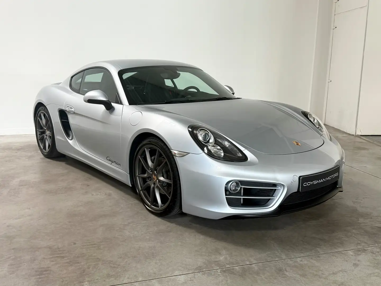 Porsche Cayman 2.7i Manueel/Sportuitlaat/GT-stuur/PASM/Navi/20" Argent - 1