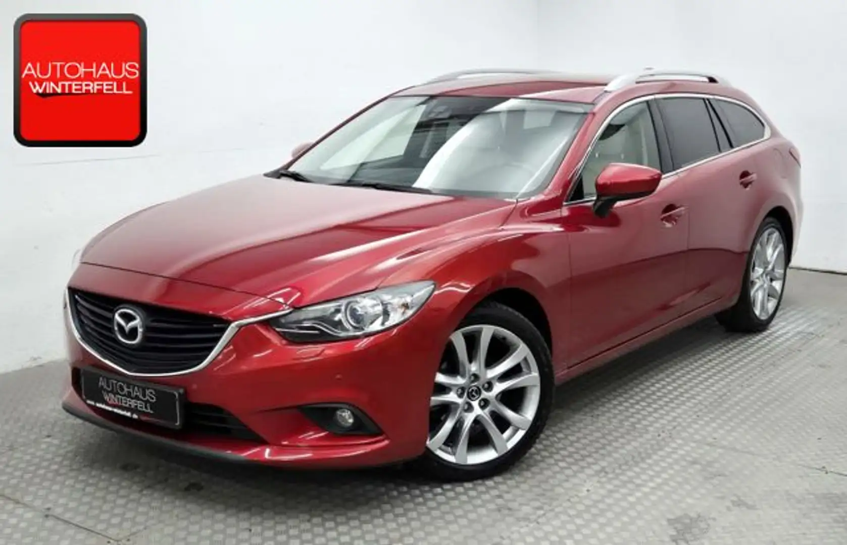 Mazda 6 2.5 SPORTS LINE AHK+KAMERA+MEMORY+BOSE+BIXENON Rot - 1