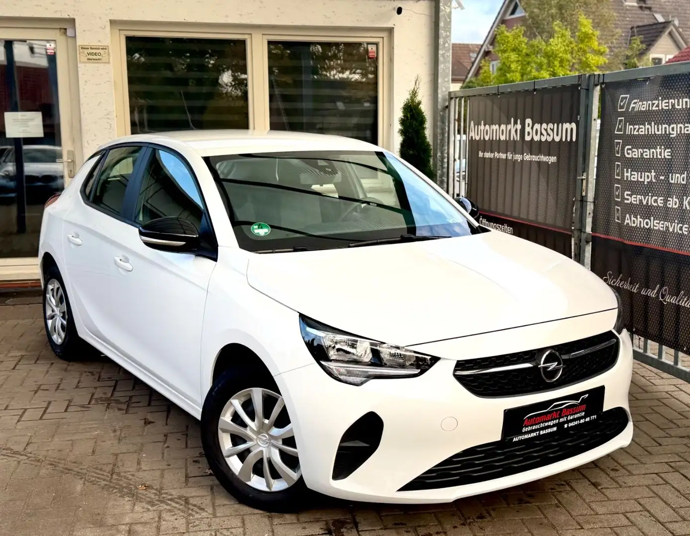 Opel Corsa F Edition | RKam| Navi | Carplay | Shz. Weiß - 1