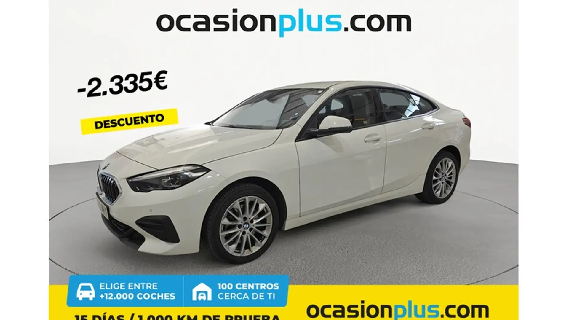 BMW 218 218iA Gran Coupé Blanc - 1