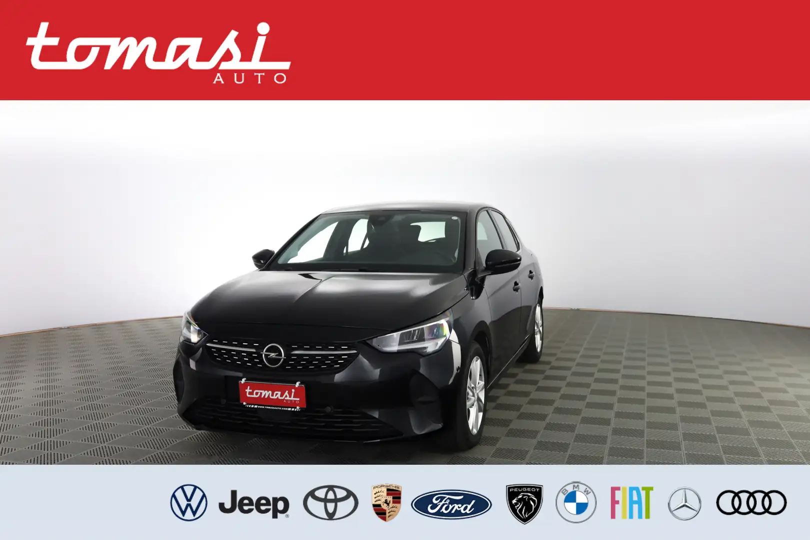 Opel Corsa Corsa 1.2 100 CV aut. Elegance Schwarz - 1