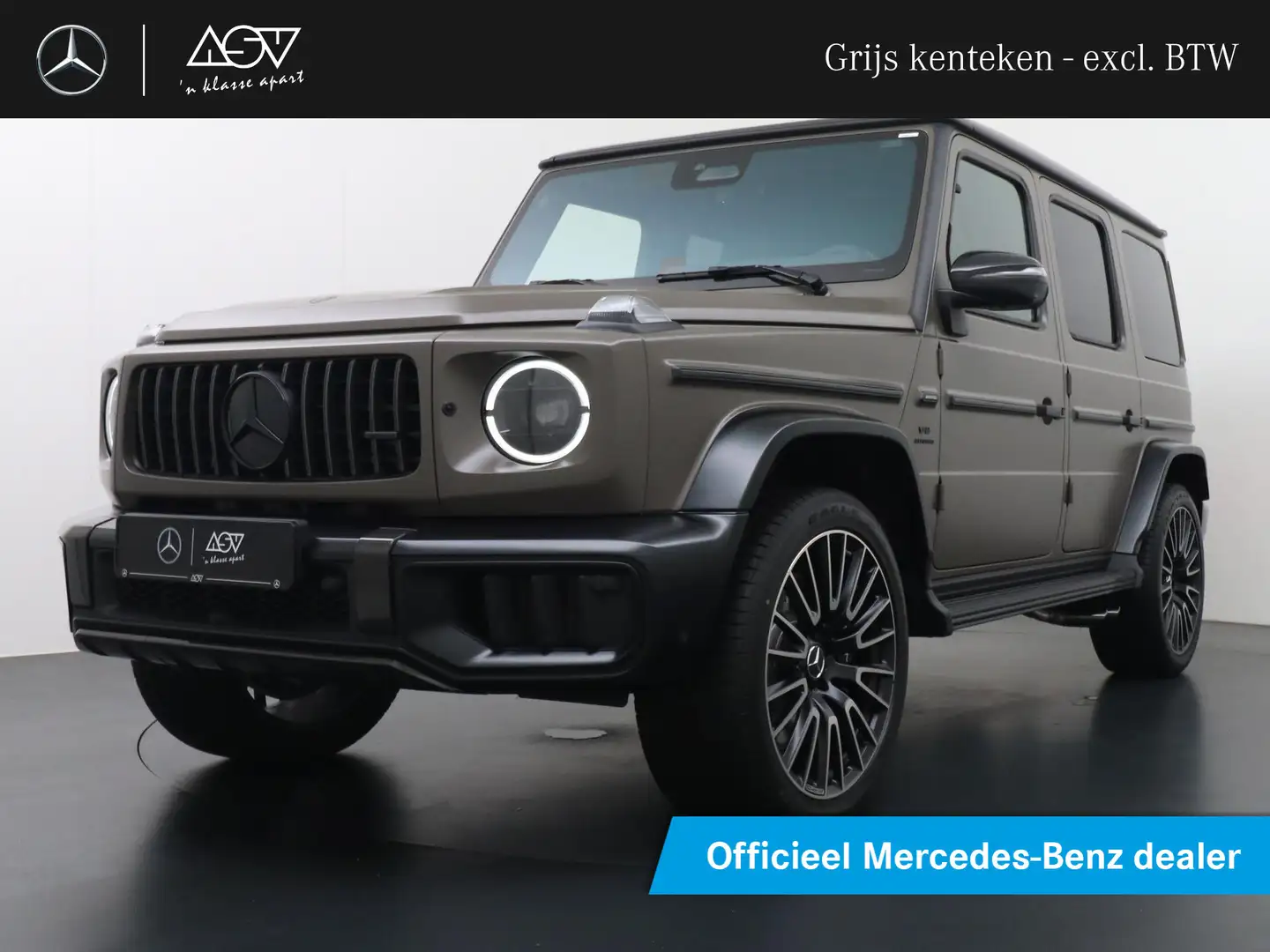 Mercedes-Benz G 63 AMG GRIJS KENTEKEN | AMG Active Ride Control | Schuifd Verde - 1