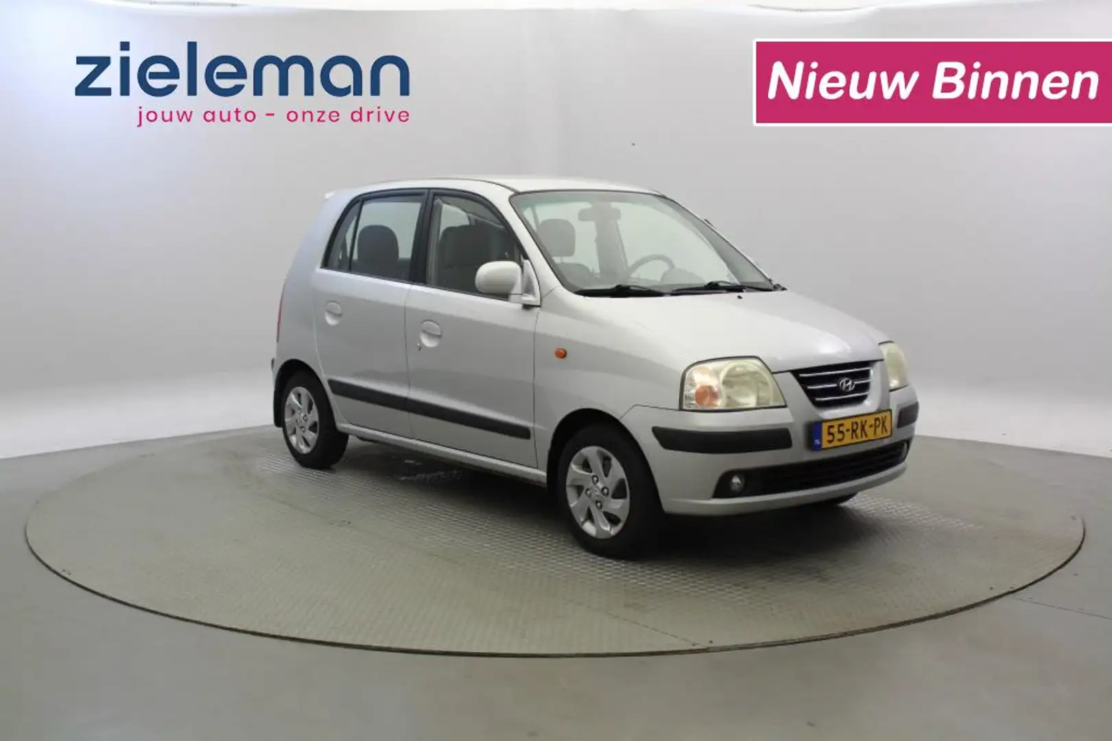 Hyundai Atos 1.1i Dynamic Automaat - Trekhaak Grijs - 1