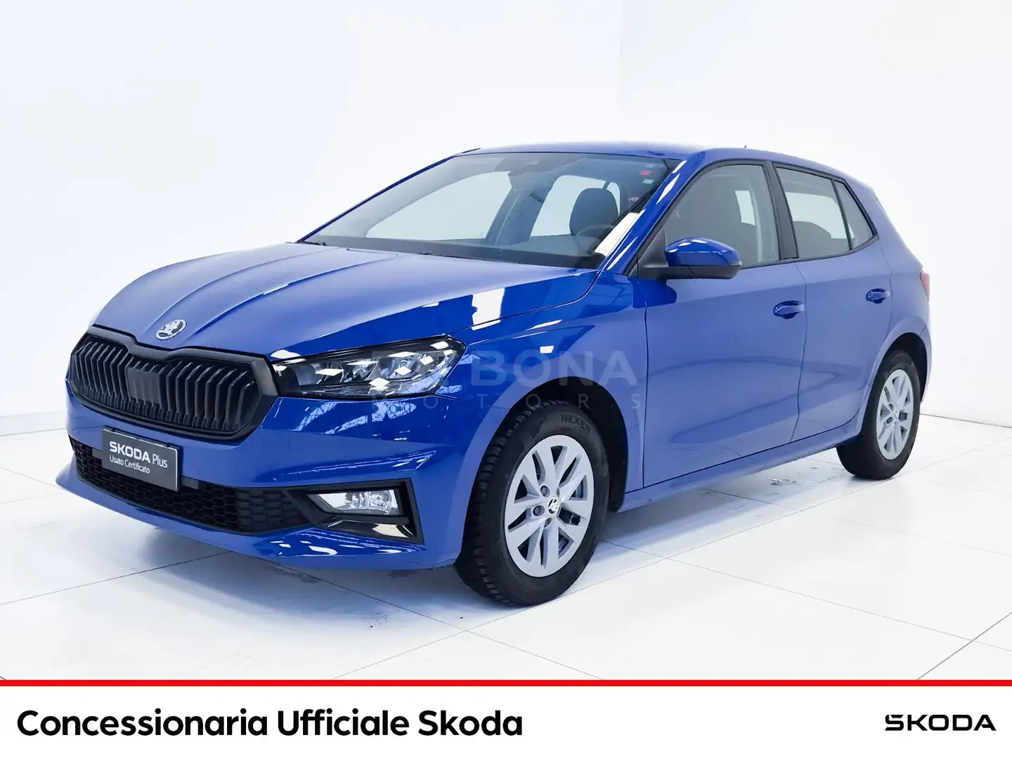 Skoda Fabia 1.0 mpi evo ambition 80cv Blauw - 1