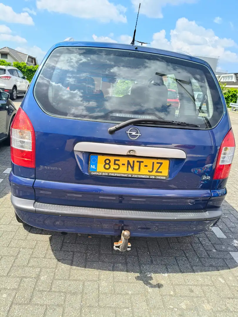 Opel Zafira Zafira 2.2-16V Elegance Blauw - 2