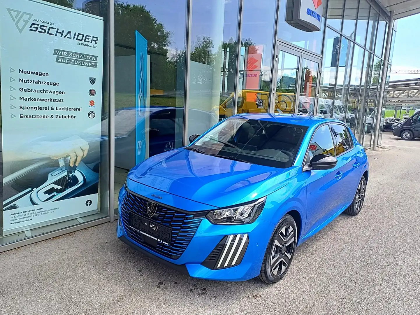 Peugeot 208 PureTech 100 S&S Allure Blau - 1