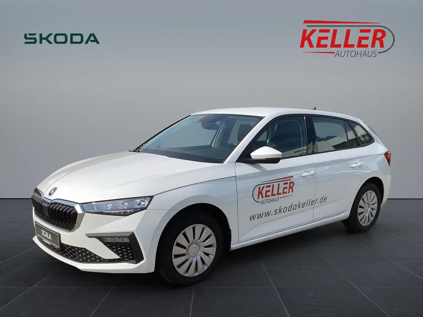 Skoda Scala Essence 1,0 TSI 70 kW 5-Gang mech. Weiß - 1