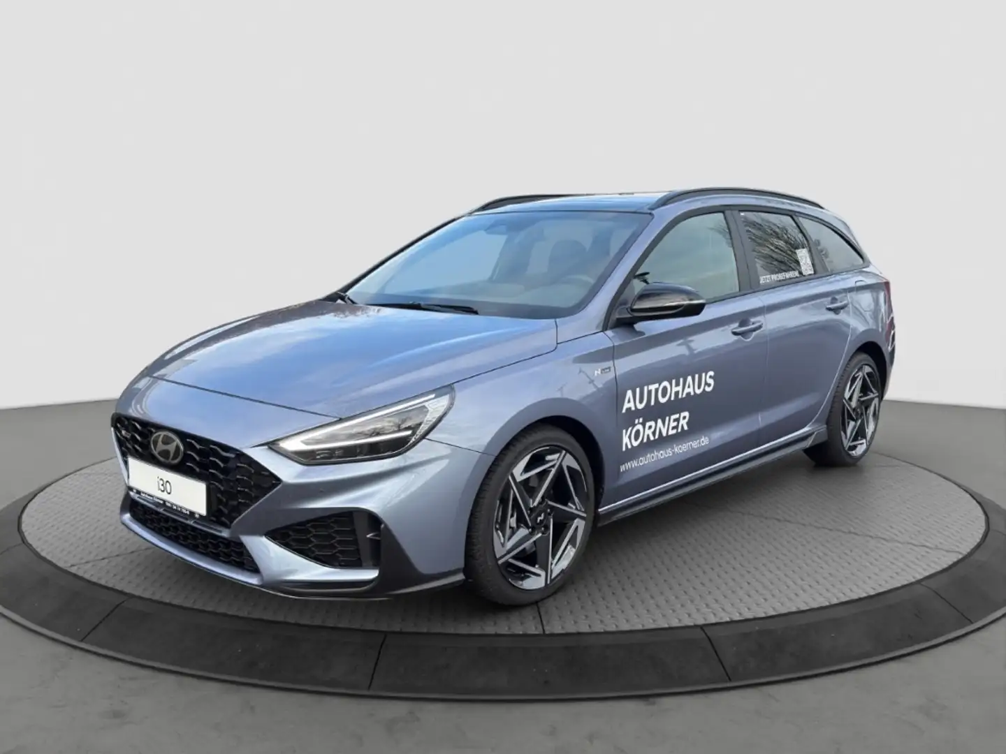 Hyundai i30 1.5 T-GDI N LINE SITZPAKET PANORAMADACH KEYLESS NA Blau - 2