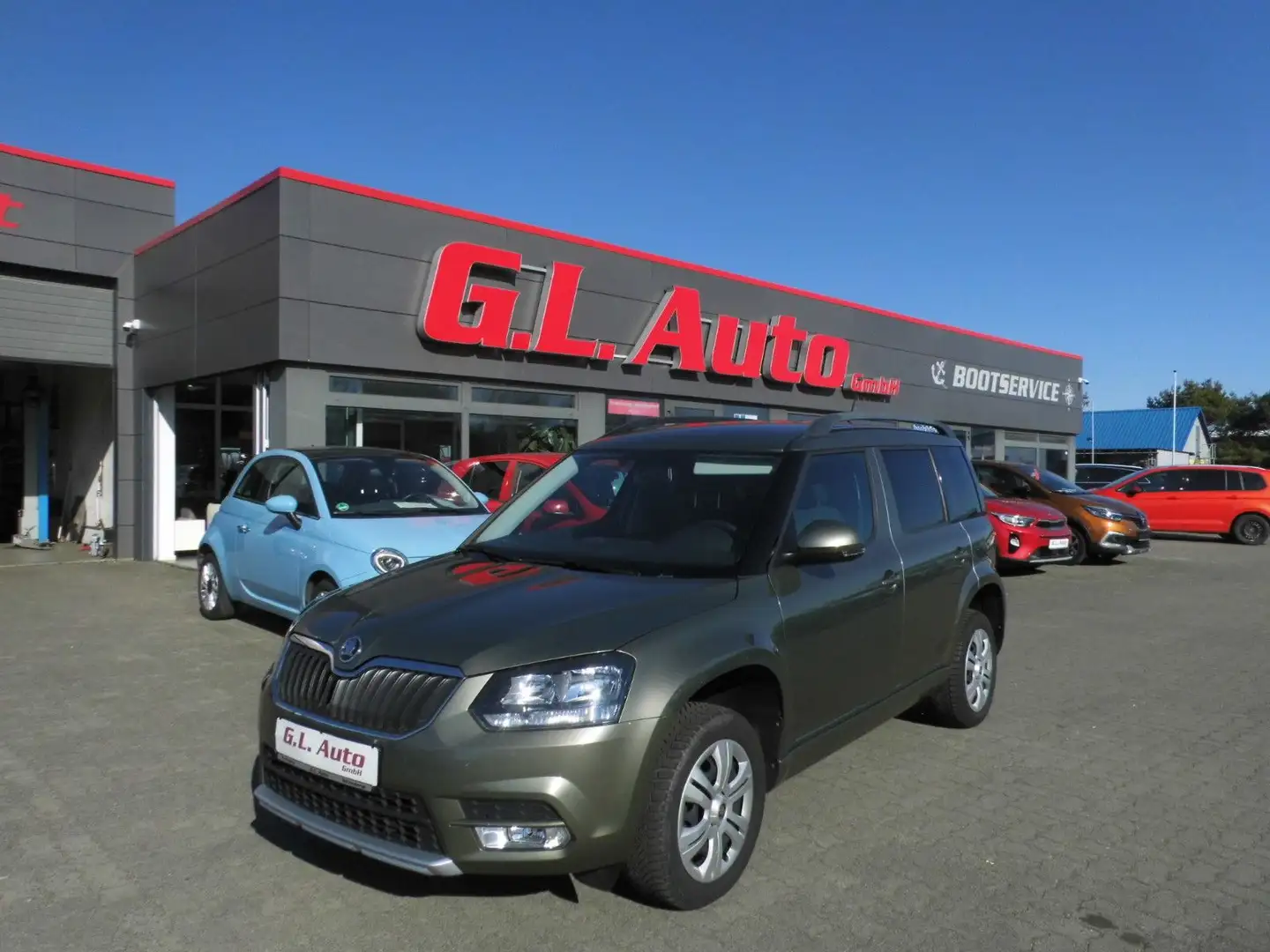 Skoda Yeti Active/AHK/KLIMA/SITZHZG/PDC Grün - 1