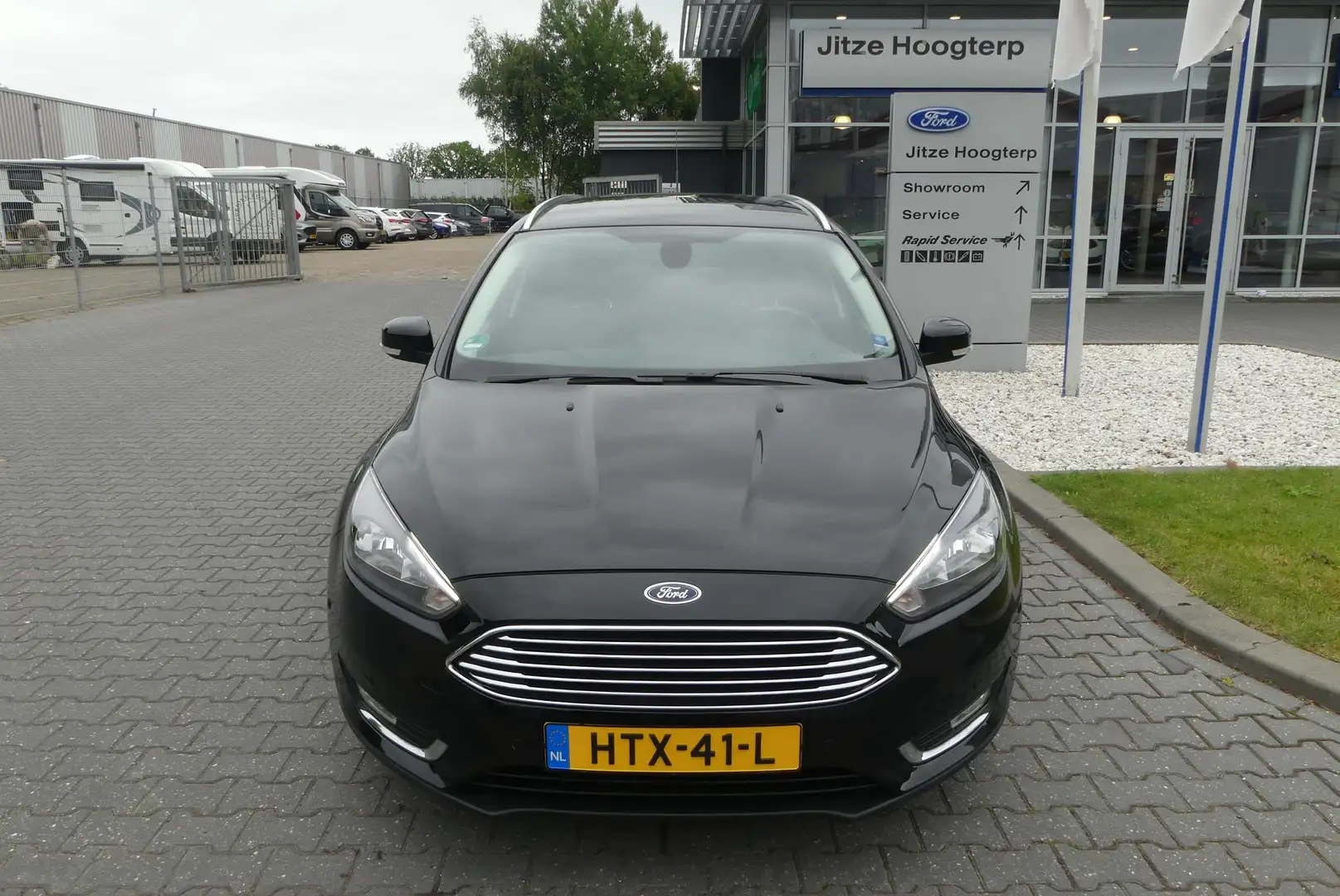 Ford Focus Wagon 1.0 Titanium Edition D.RIEM NIEUW, CRUISE, C Zwart - 2
