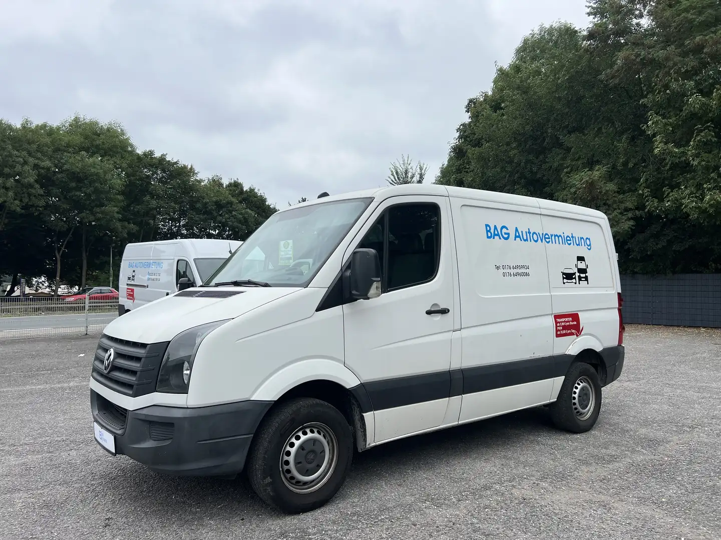 Volkswagen Crafter 35 kurz L1H1 *AHK*S-Heft*Mwst.* Weiß - 1