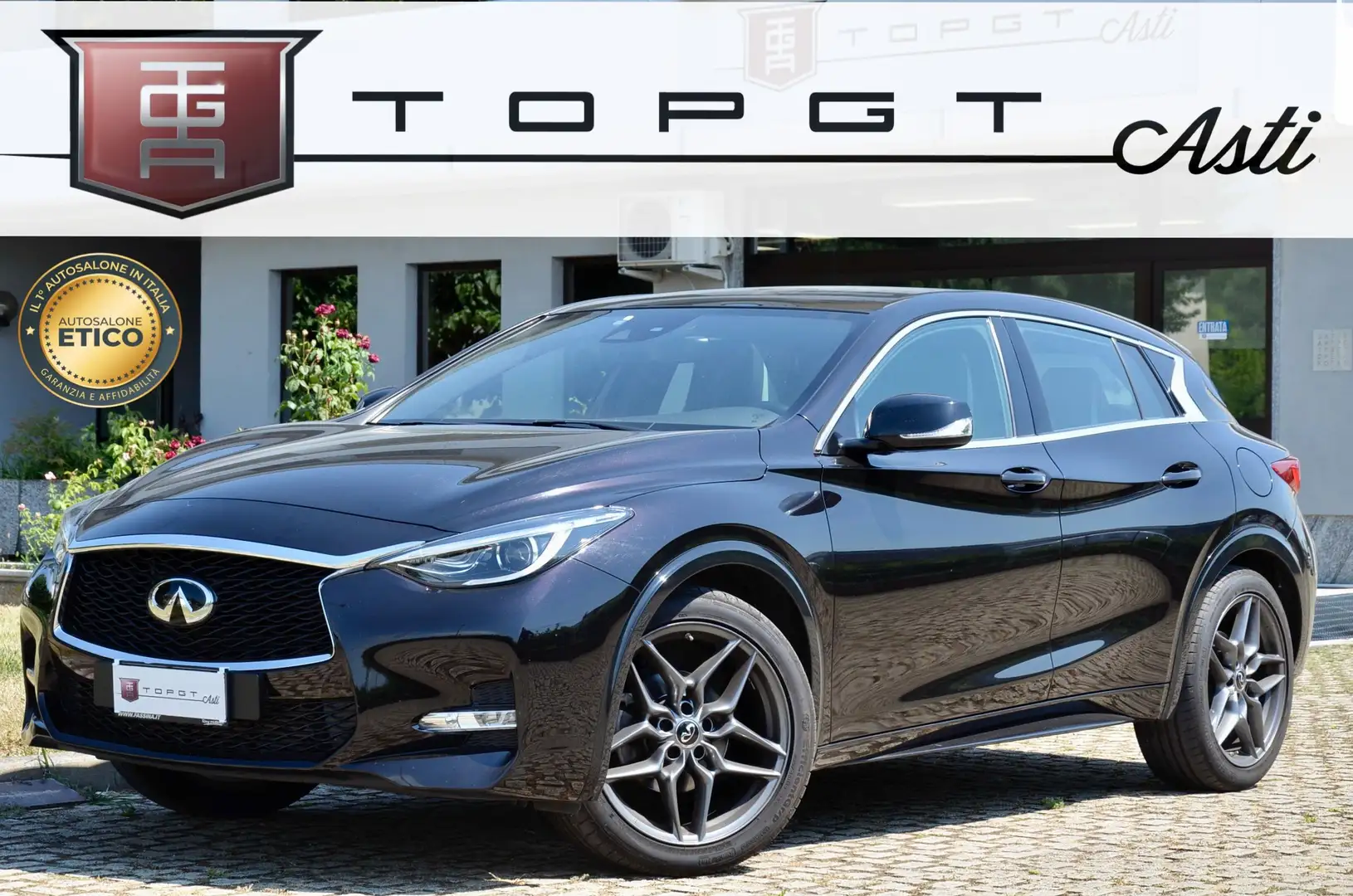 Infiniti Q30 Q30 1.5d Sport 109cv TETTO , HI-FI BOSE , PERMUTE Nero - 1