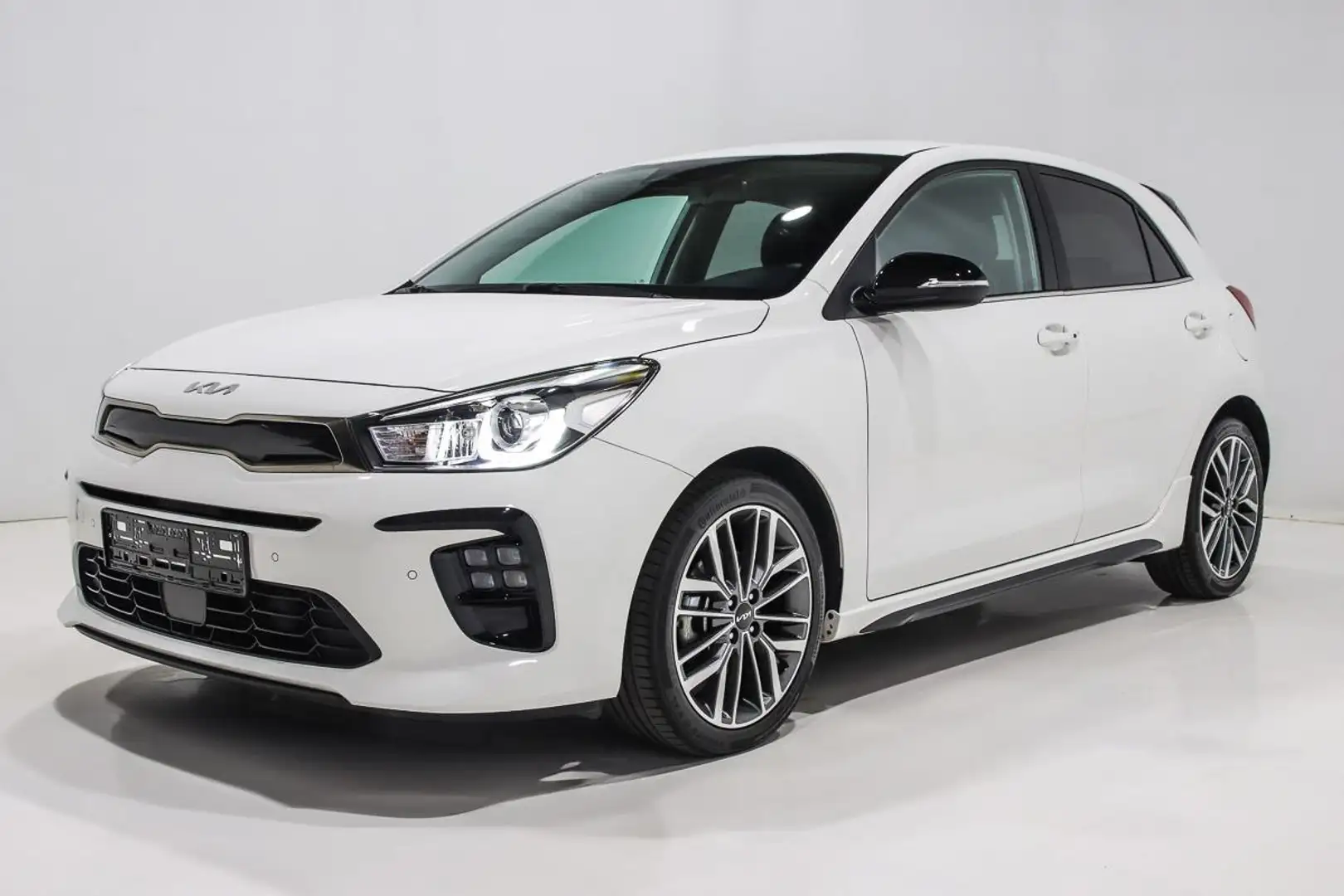 Kia Rio 1.0 T GDI 100 GT-LINE SEMI CUIR GPS LED REGU JA17 Wit - 2