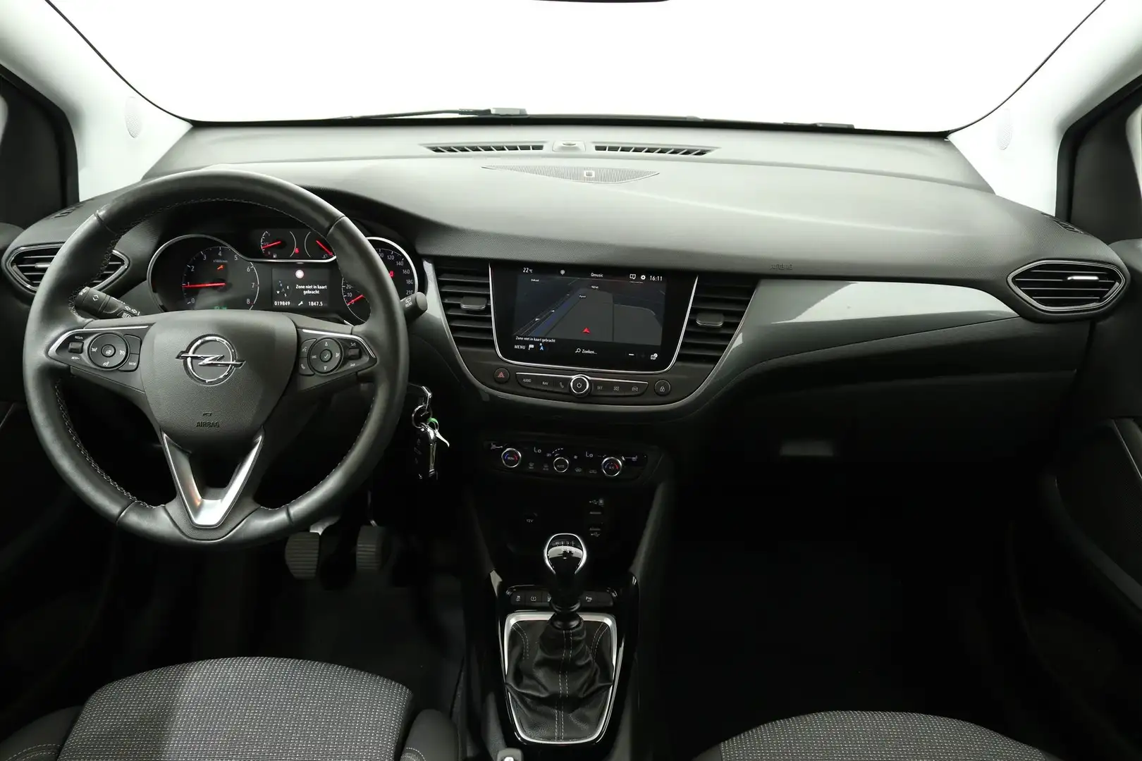 Opel Crossland 1.2 TURBO 110PK ELEGANCE | Carplay | Clima | Winte Wit - 2