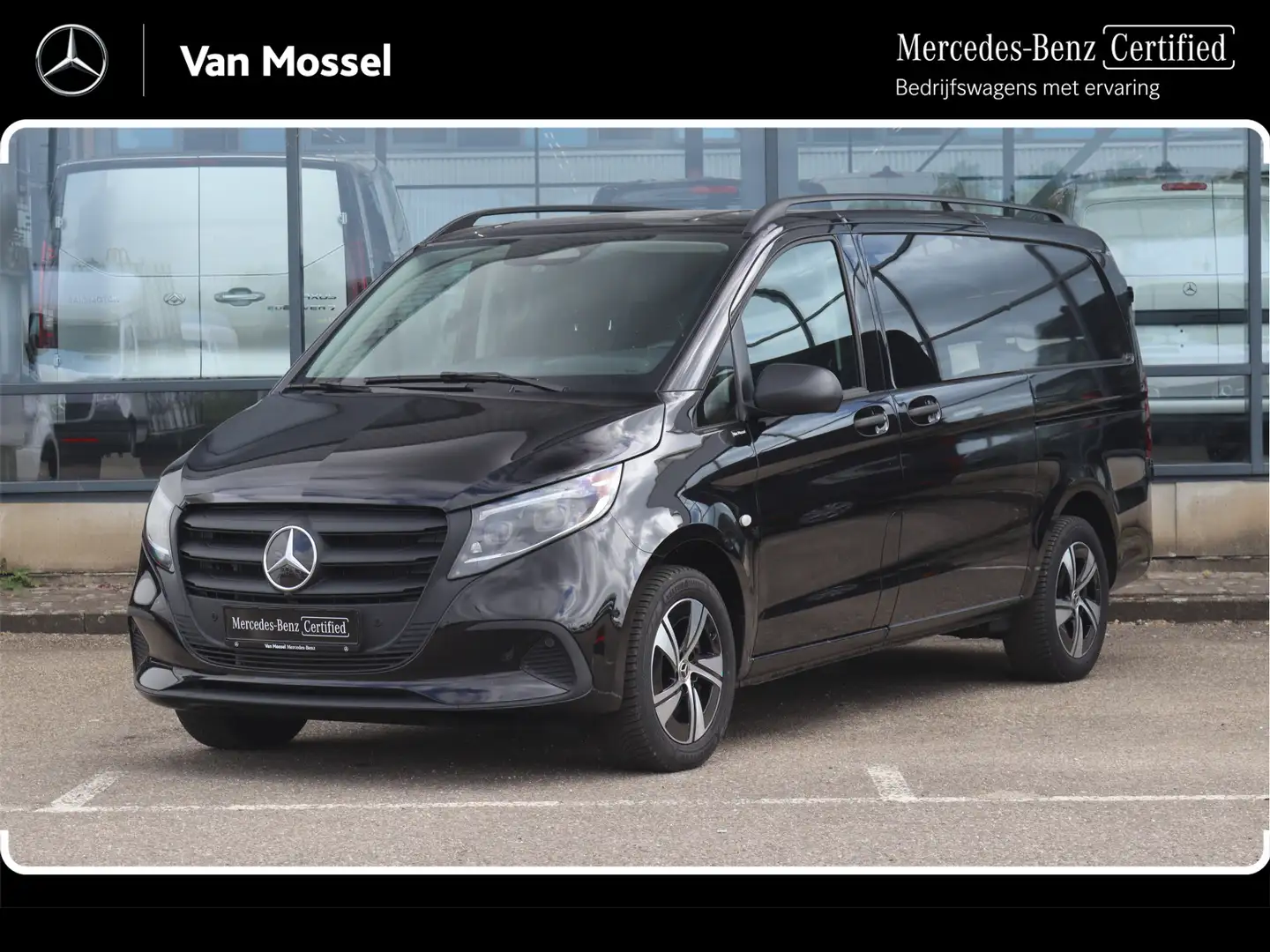 Mercedes-Benz Vito 116 CDI D.C. L2 Pro | AIRCO/CAMERA/CRUISE/2.500KG Zwart - 1