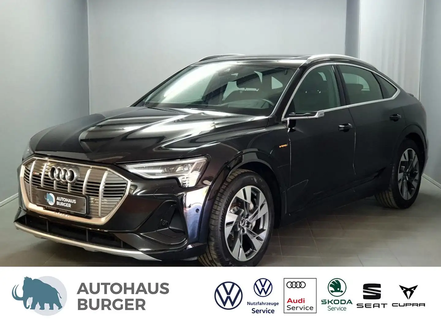Audi e-tron Sportback 50 qu. S line/Panorama/Matrix LED Schwarz - 1