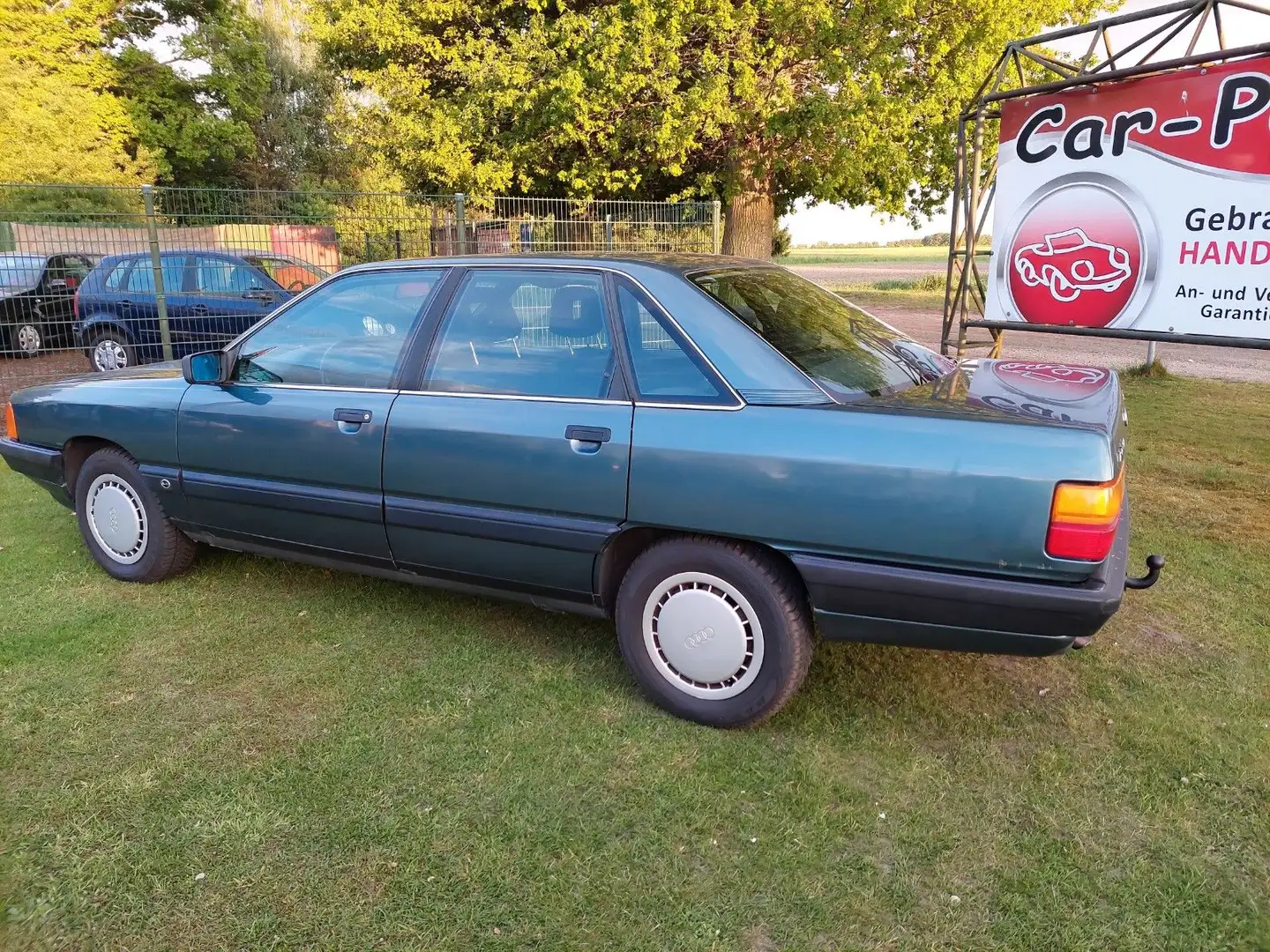 Audi 100 - 1.Hand - Automatik Modrá - 2