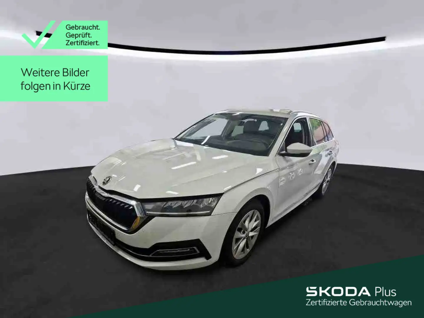 Skoda Octavia Combi 2.0 TDI 4x4 DSG STYLE*HUD*LED*AHK* Weiß - 1