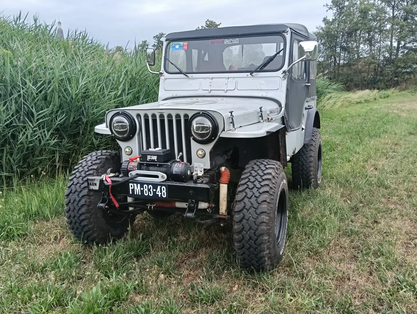 Jeep Willys M38 Plateado - 2