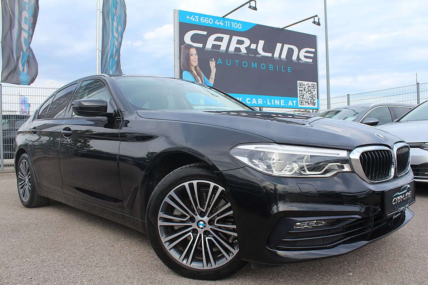 BMW 520 d Lim. Aut. Sport Line Night Vision ACC HARMAN/... Schwarz - 1