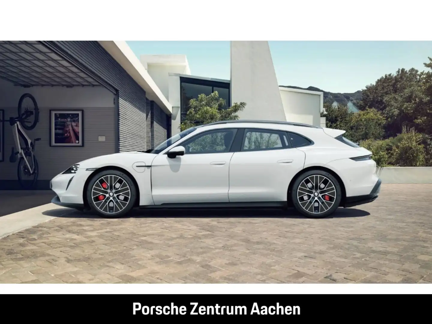 Porsche Taycan 4S Sport Turismo InnoDrive Surround-View Weiß - 2
