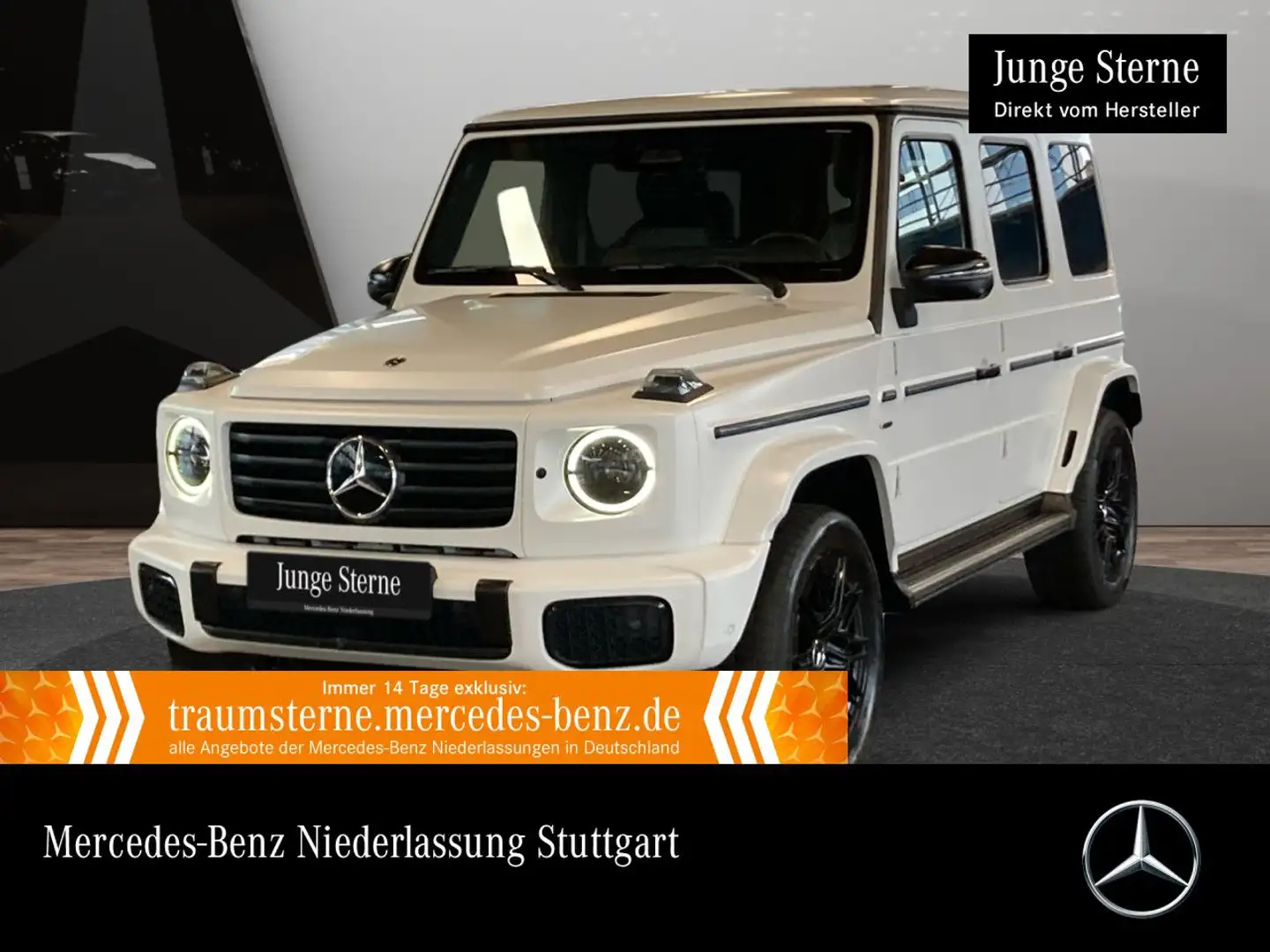 Mercedes-Benz G 580 AMG Burmester 3D Fondent 360° Multibeam SHD Weiß - 1