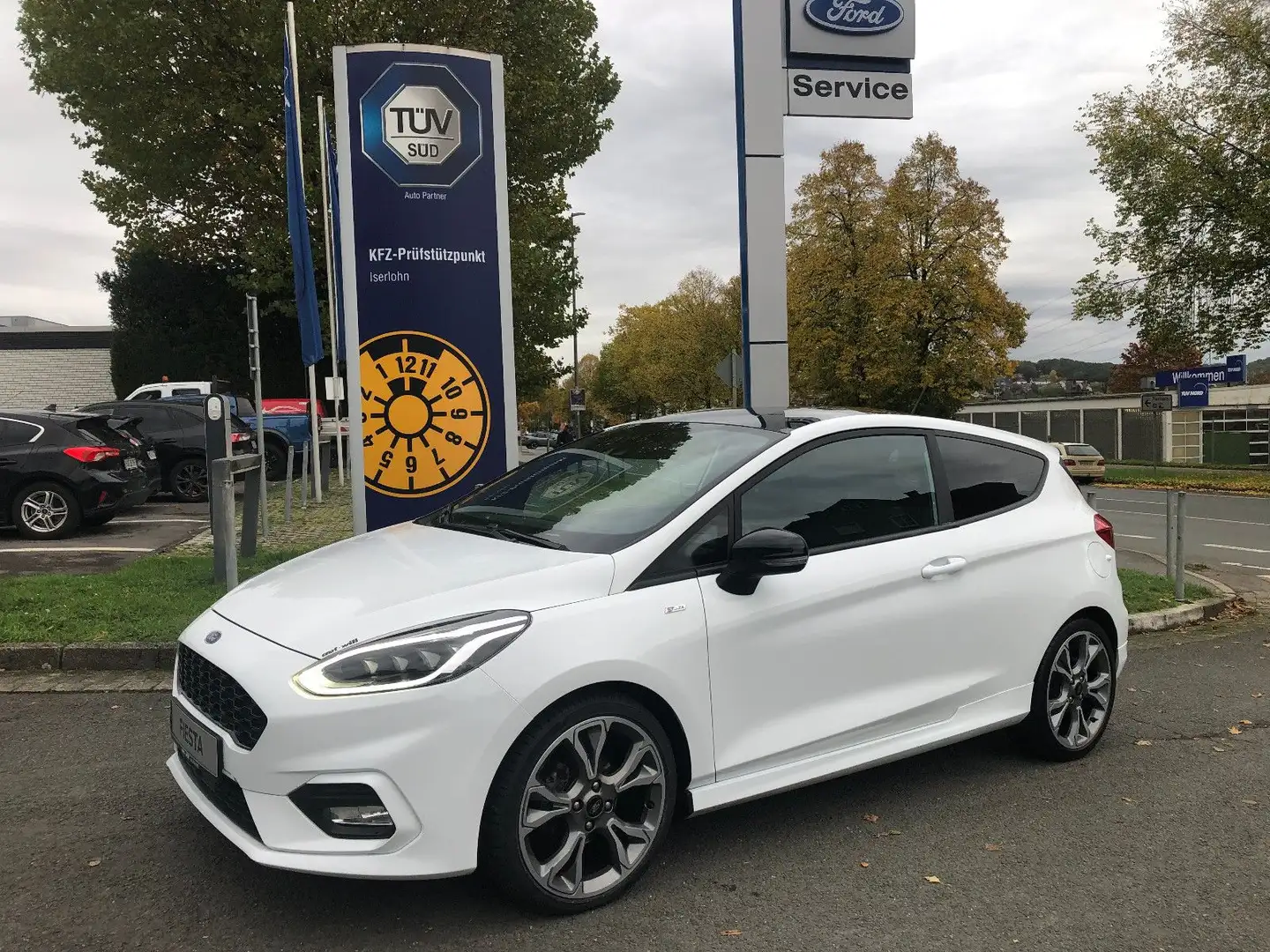 Ford Fiesta ST-Line Blanc - 2