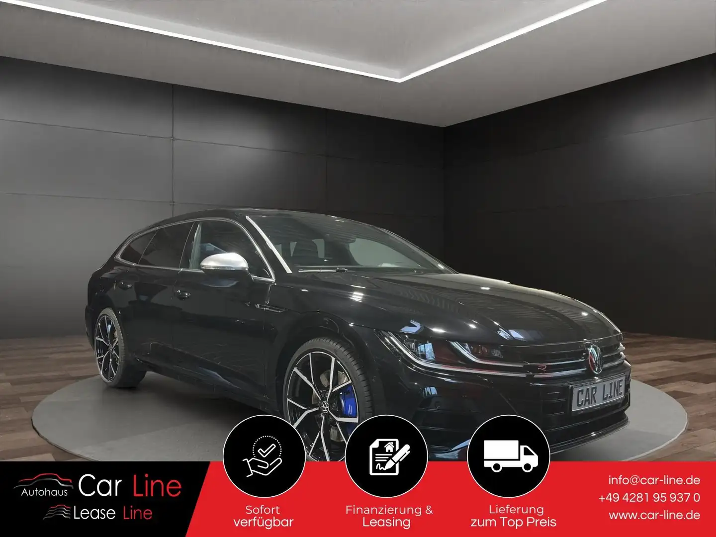 Volkswagen Arteon R SB 4M 2.0 TSI*DSG*MATRIX*360°*IQ.D*ACC Schwarz - 1