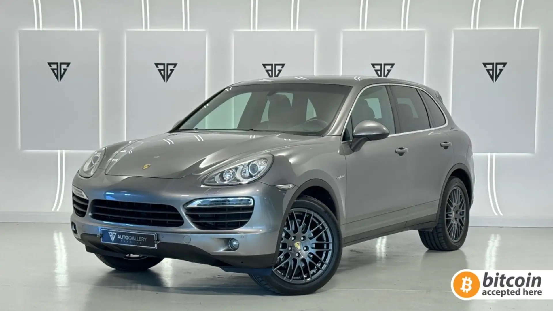 Porsche Cayenne S Hybrid Plateado - 1