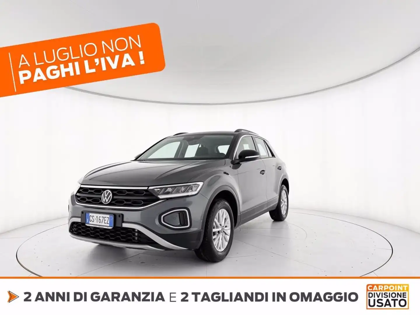Volkswagen T-Roc 1.5 tsi life dsg Grigio - 1