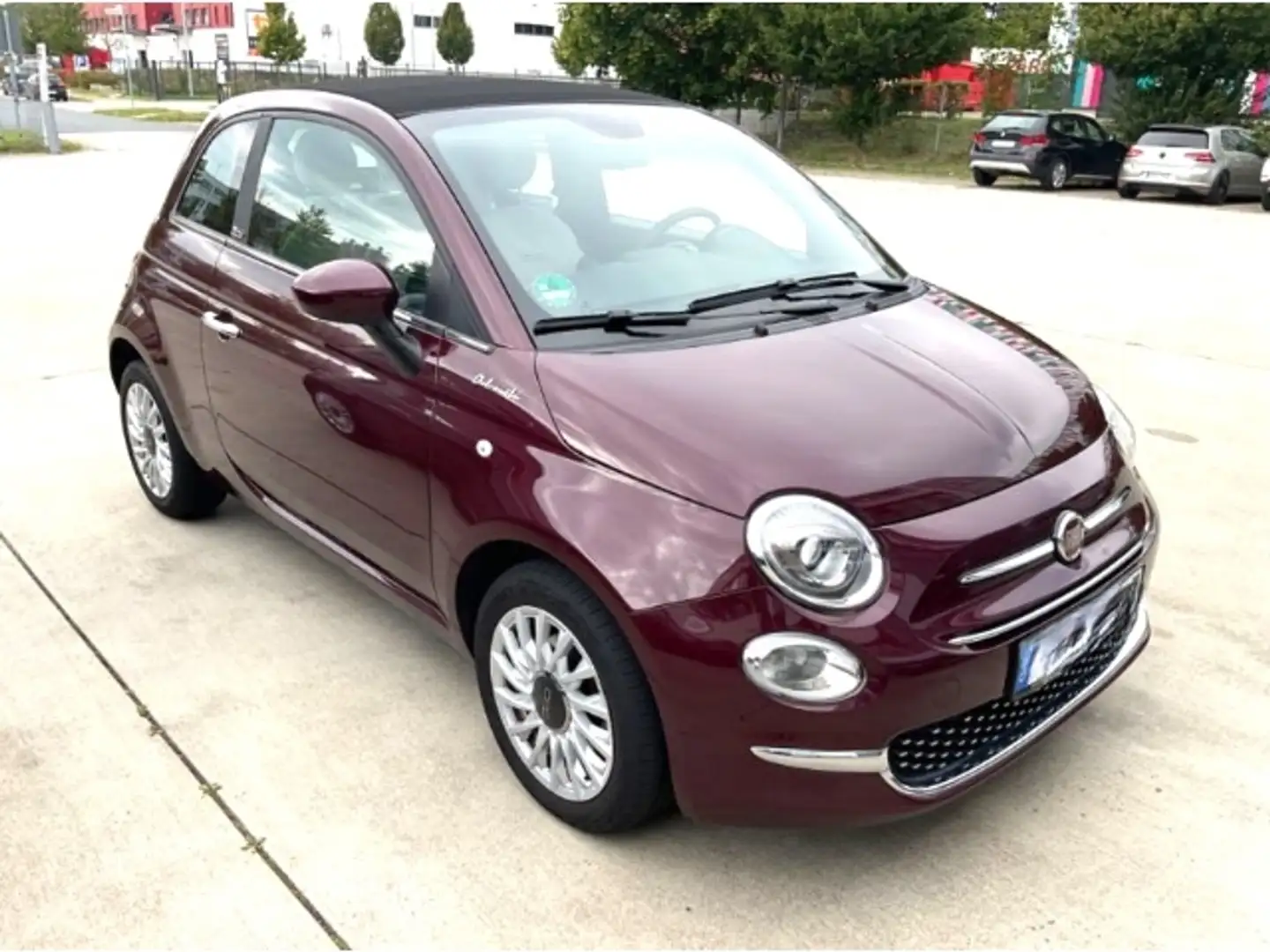 Fiat 500C MY21 Dolcevita Hybrid Infotainments-System, DAB el Rosso - 2
