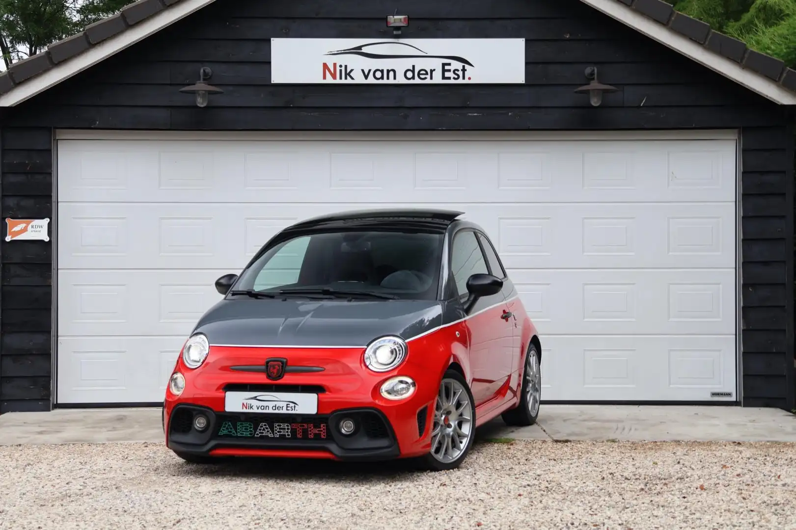 Abarth 595 Competizione Competizione-Sabelt-Clima Rood - 1