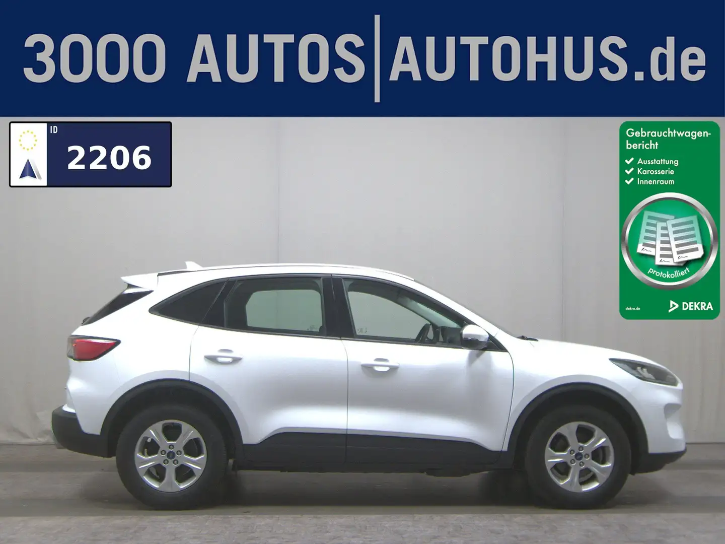 Ford Kuga 2.5 Duratec Cool&Connect Navi PDC Shz Weiß - 1