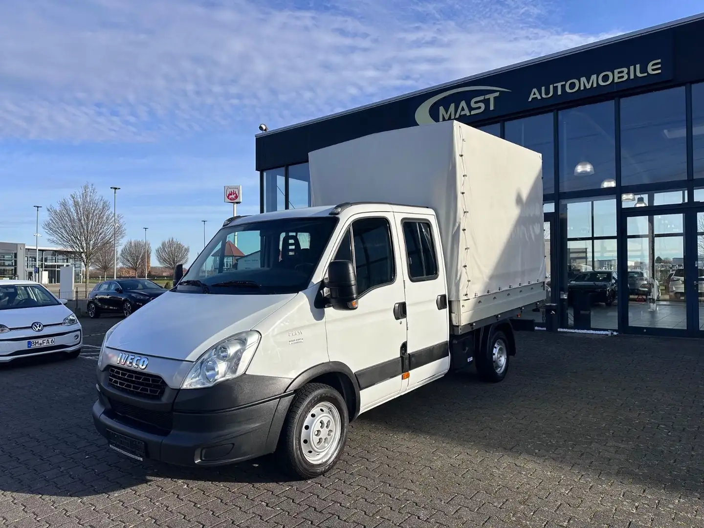 Iveco 29L11 Pritsche Plane Bílá - 1