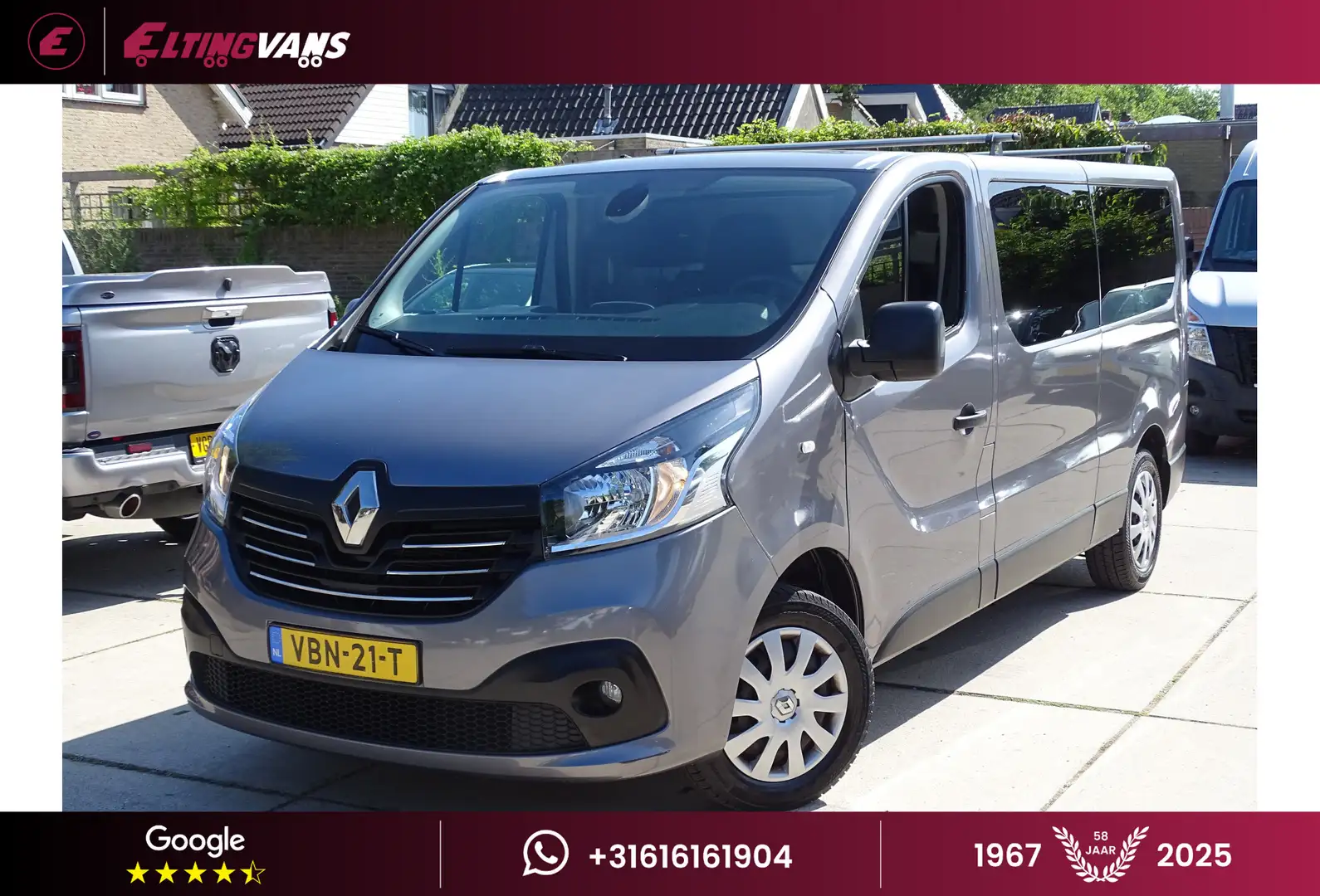 Renault Trafic 1.6 dCi L2H1 Luxe Gris - 1