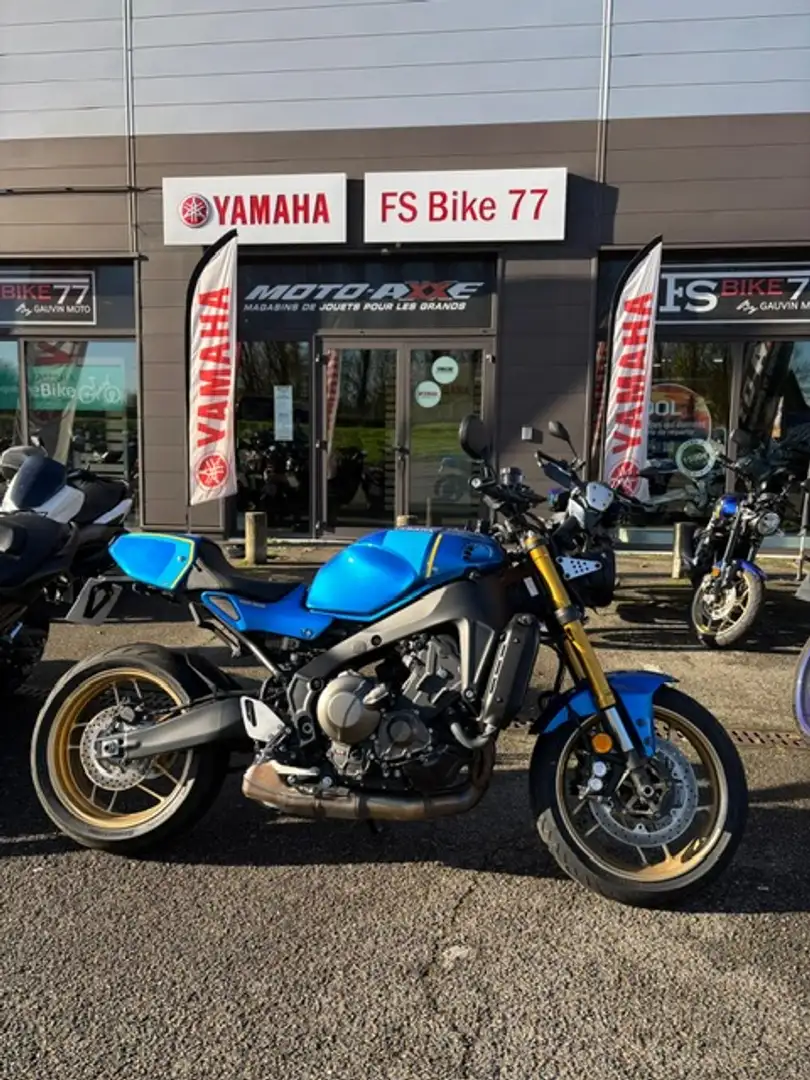 Yamaha XSR 900 Bleu - 2