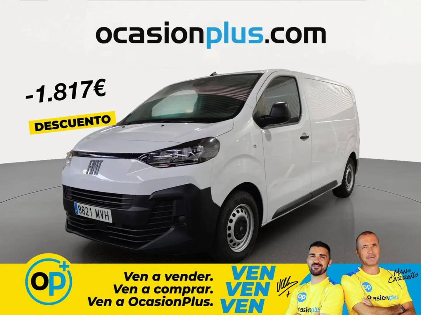 Fiat Scudo Furgón 1.5BlueHDI S&S L2 H1 88KW Blanco - 1