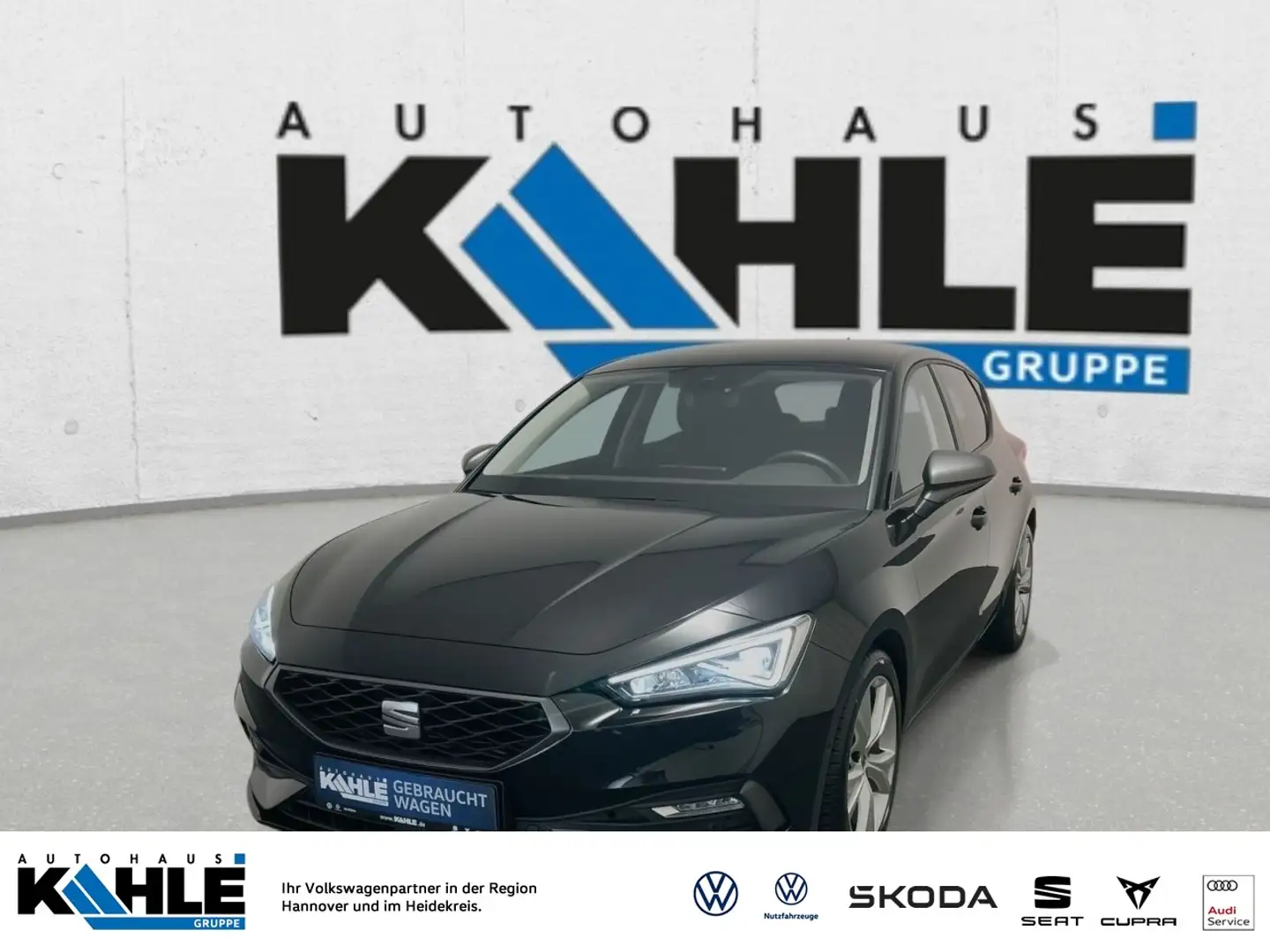 SEAT Leon 1.5 eTSI DSG FR Klima Navi Rückfahrkamera Schwarz - 1