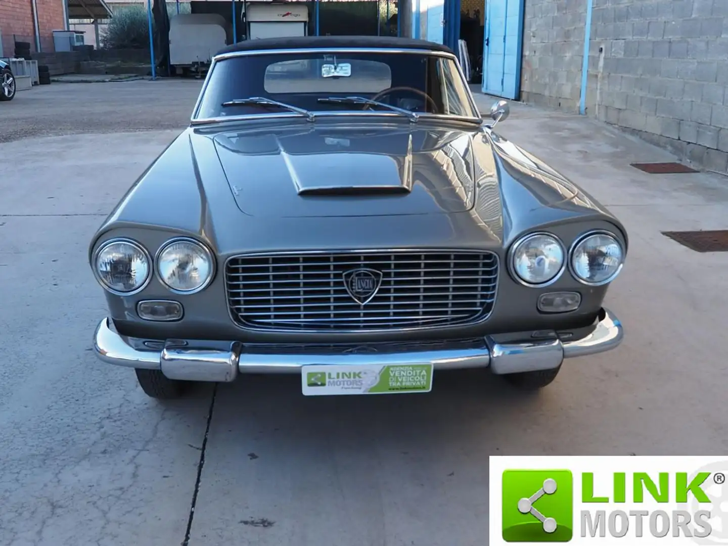 Lancia Flaminia TOURING SUPERLEGGERA CONVERTIBILE 1961 Gris - 2