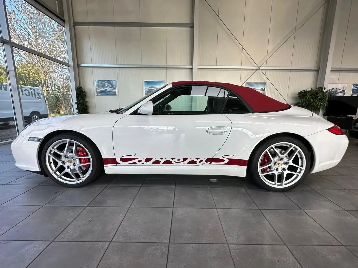 Porsche 997 911/997 PDK Carrera S Cabriolet Bílá - 2