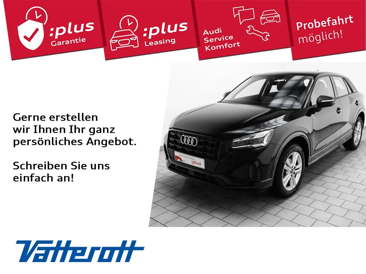Audi Q2 35 TFSI S-tronic advanced Navi AHK LED-Matrix Schwarz - 1
