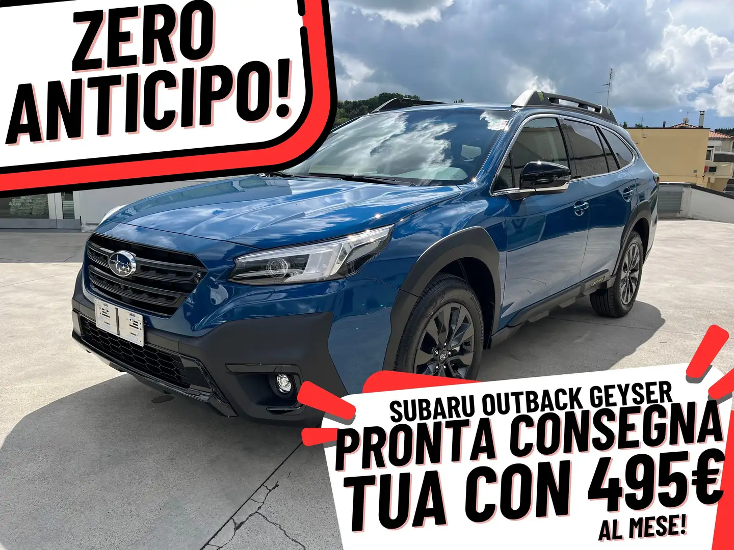 Subaru OUTBACK 2.5 GEYSER ZERO ANTICIPO DA 495€ AL MESE Blue - 1