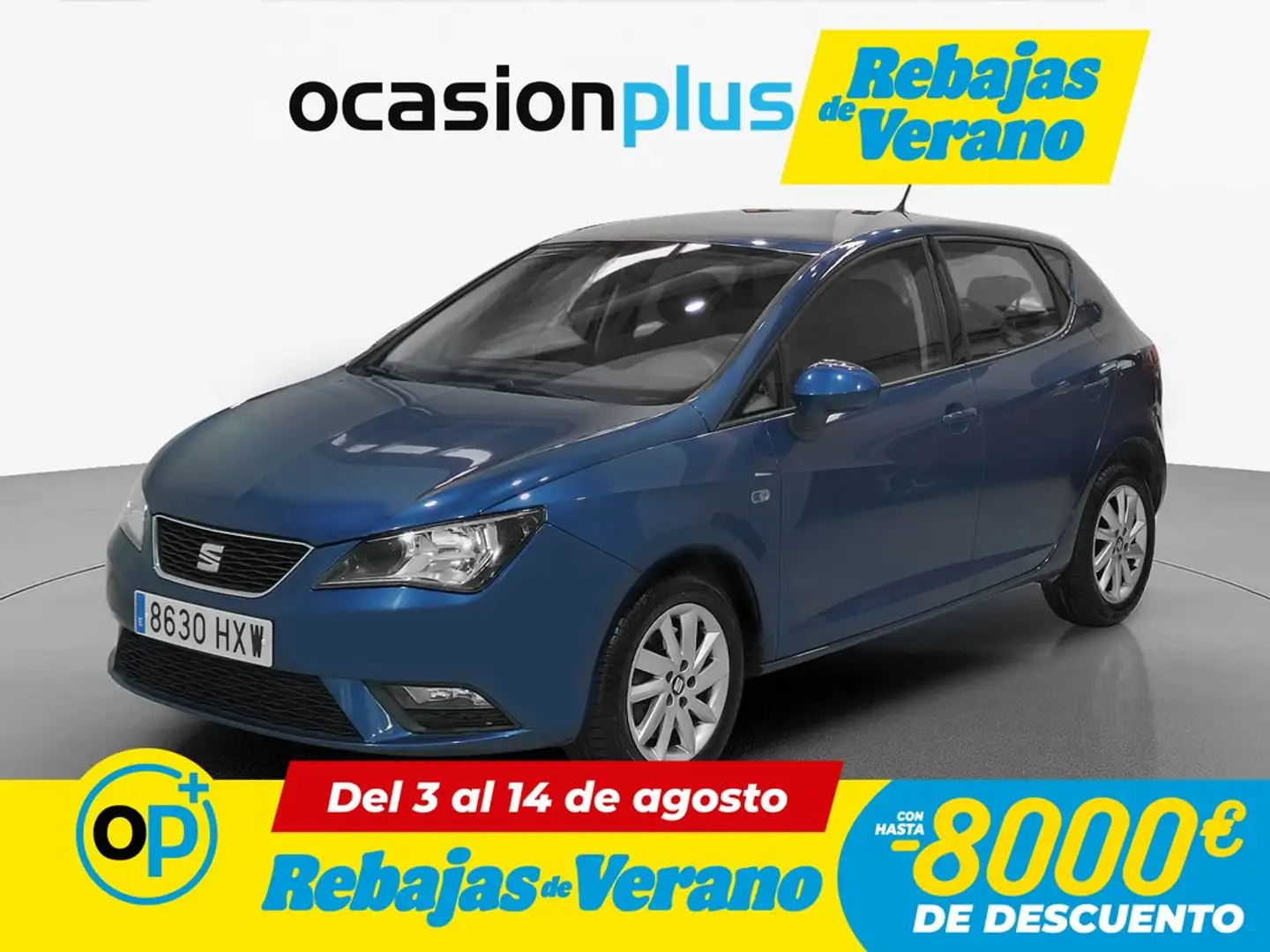 SEAT Ibiza 1.6TDI CR Style 105 Azul - 1