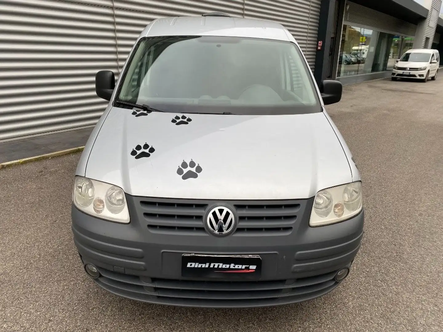Volkswagen Caddy 1.9 TDI 105CV Van Vetrato 2 POSTI AUTOCARRO Argento - 2