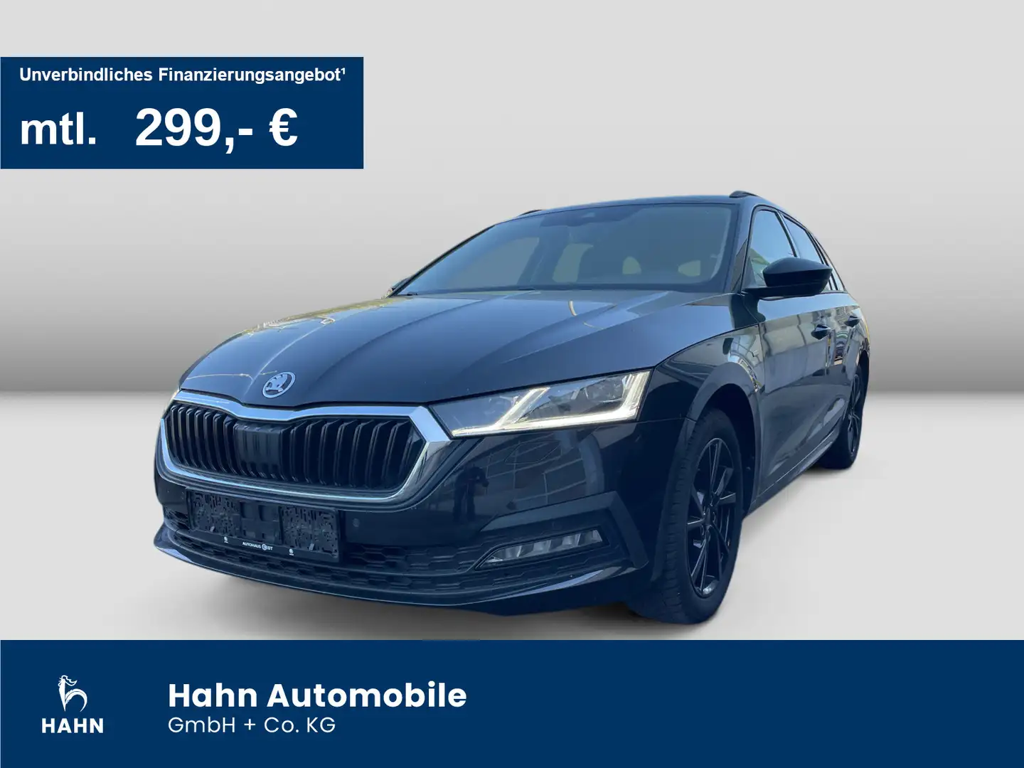 Skoda Octavia Combi Clever 2.0TDI DSG AHK CAM LED Navi Schwarz - 1